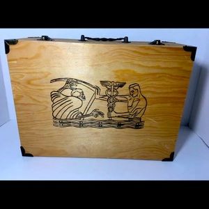 Vintage Handmade Medical Box